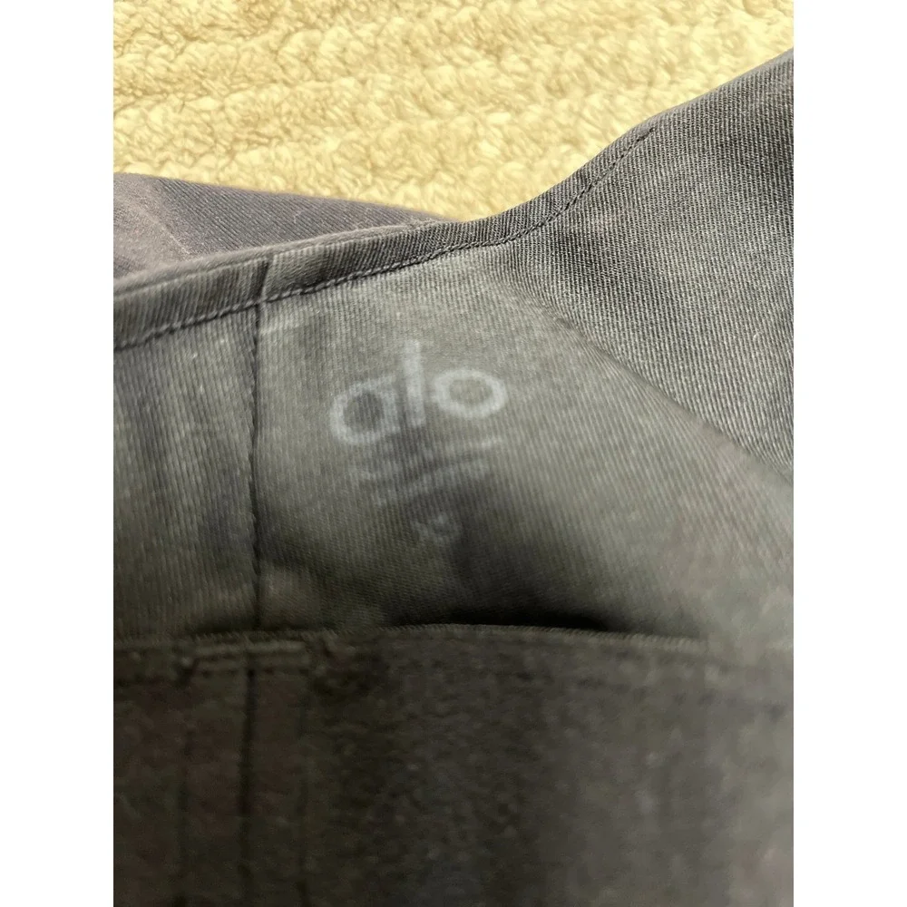 Alo Airbursh Real Onesie Biker Short Jumpsuit One Piece Black Women's XS